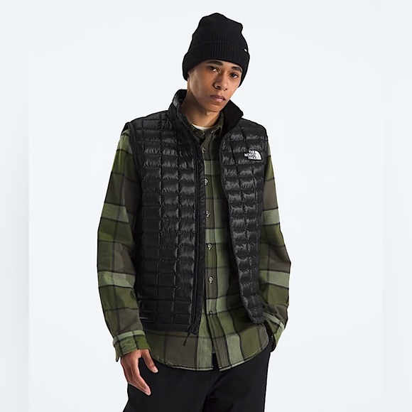 The North Face Men’s ThermoBall Vest Quilted size XL black - Picture 1 of 8